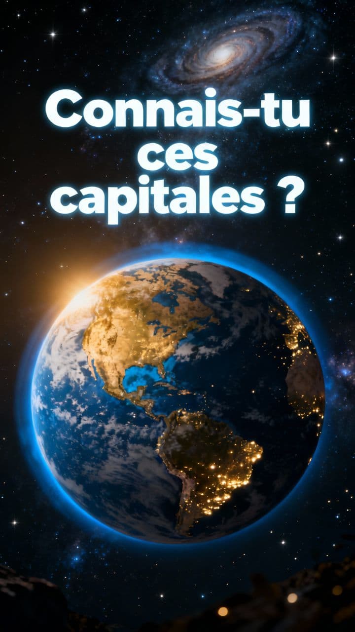 Connais-tu ces capitales ?