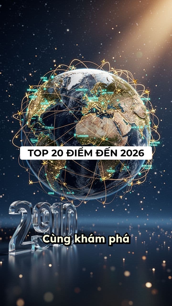 Top 20 Điểm Đến Hàng Đầu 2026