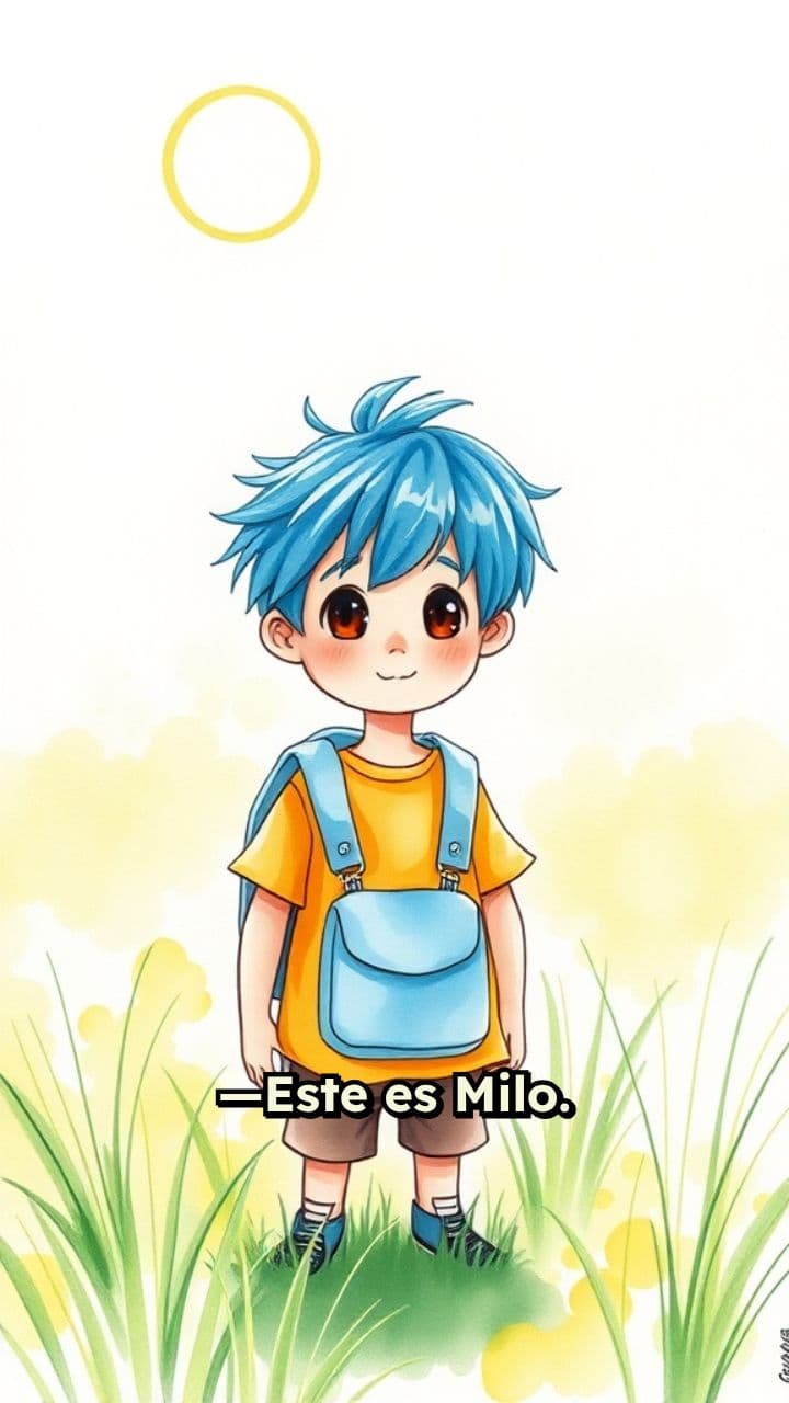 Milo y la Plaza del Arcoíris