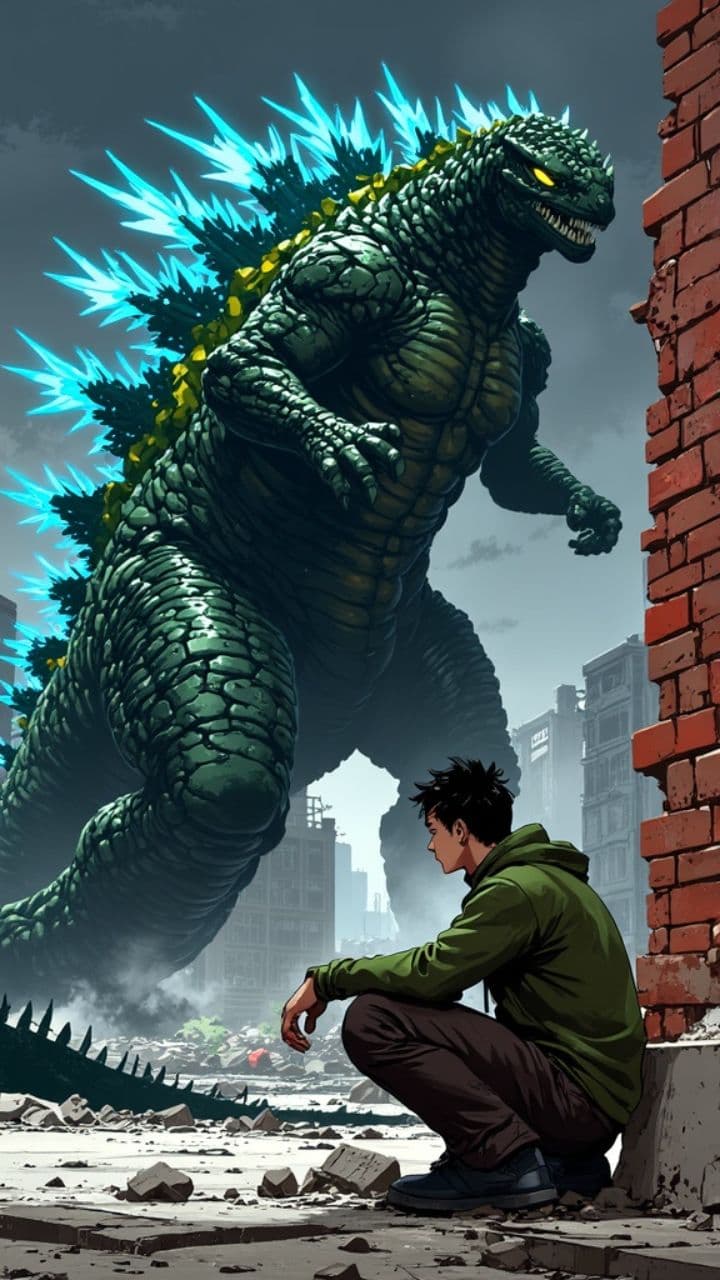 PUBG Pochinki and Godzilla Fight Clips