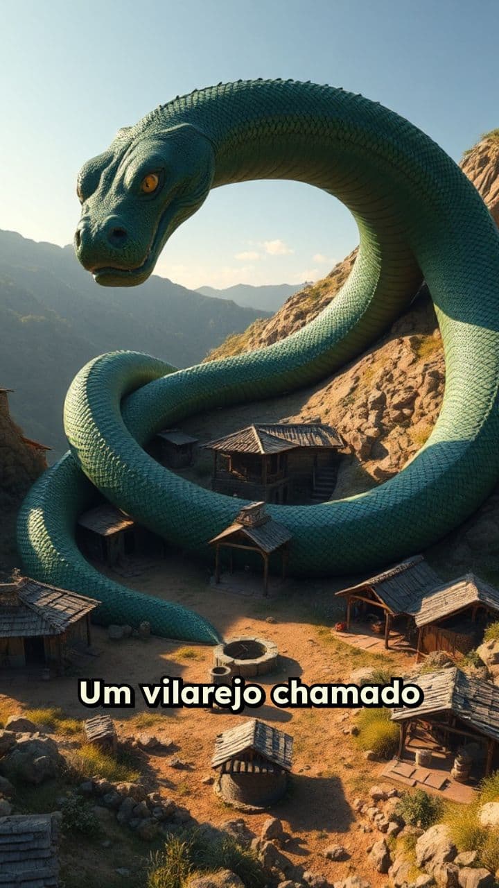 A Cobra Gigante do Poço Cercado