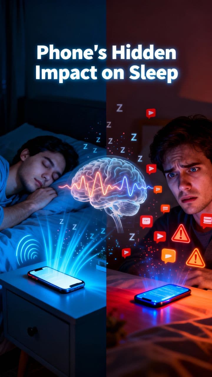 Phone's Hidden Impact on Sleep