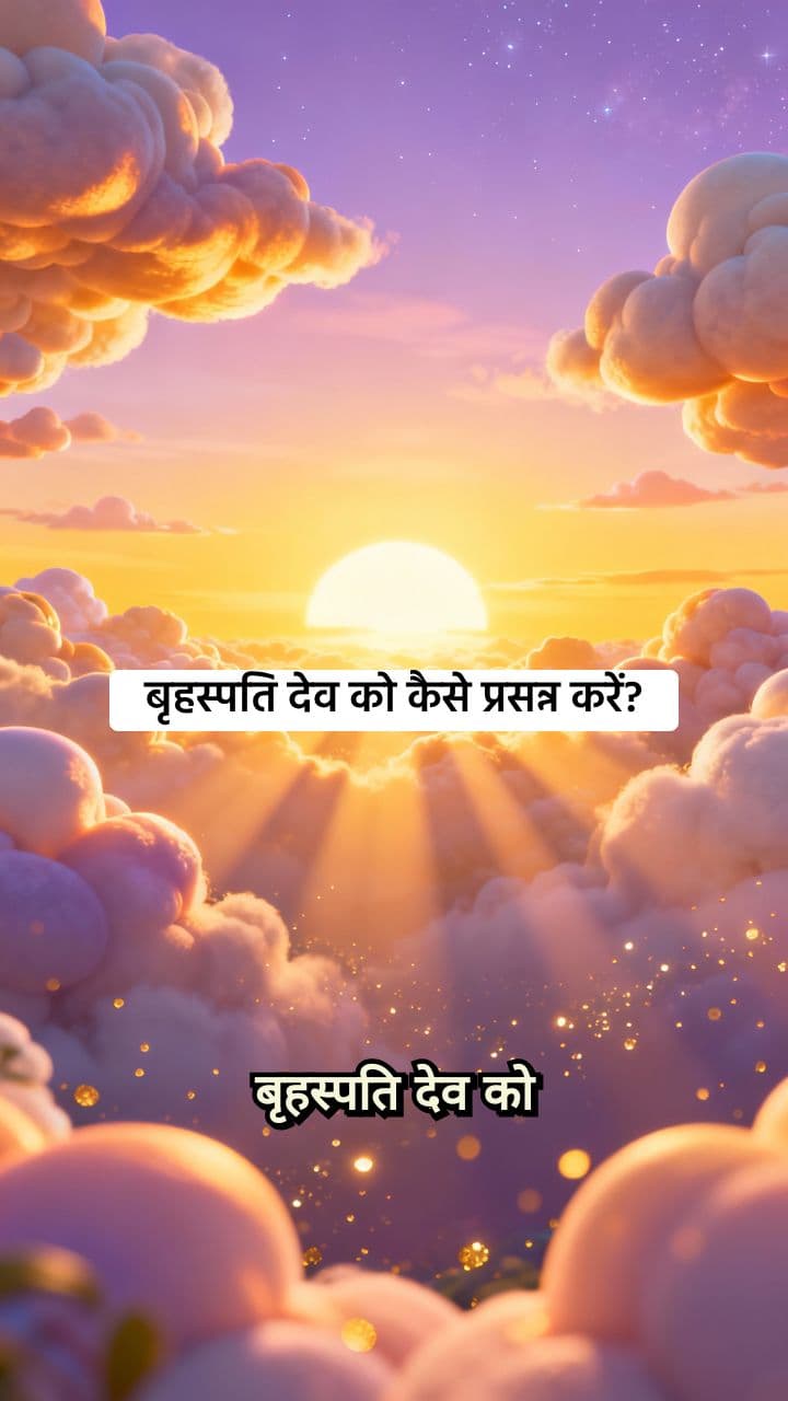 बृहस्पति देव को प्रसन्न करने के उपाय