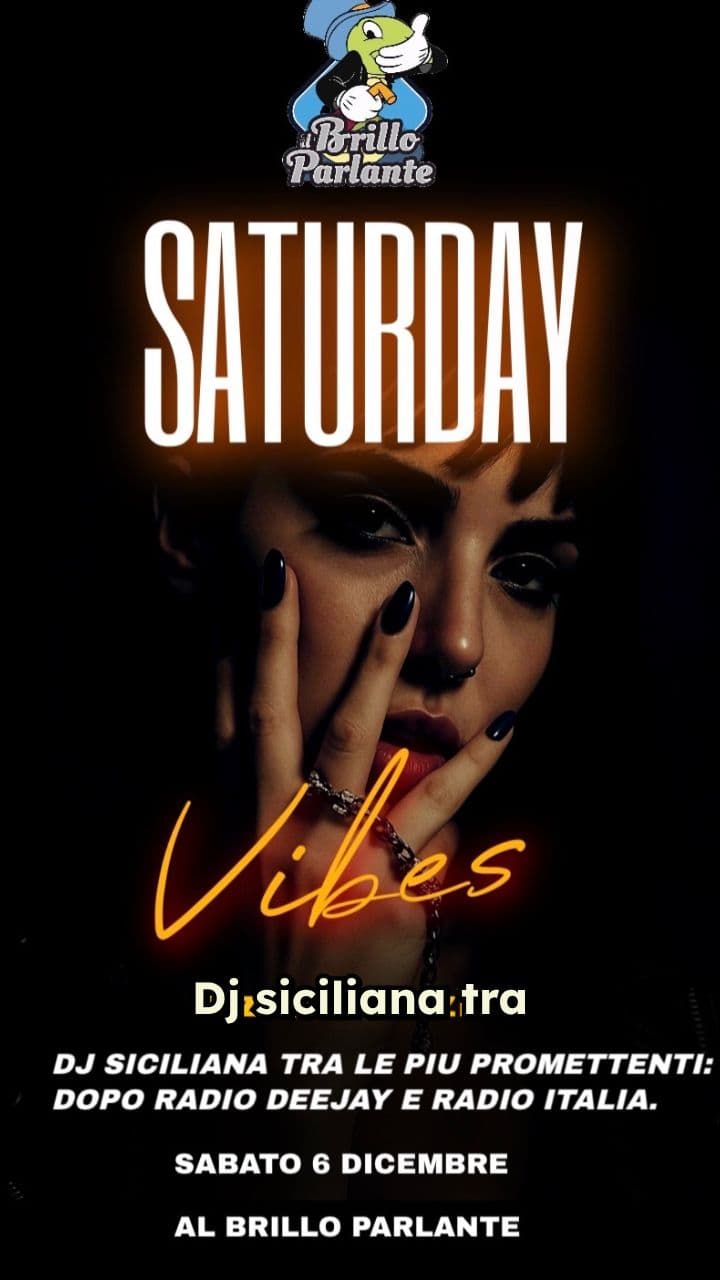 Dj Siciliana al Brillo Parlante