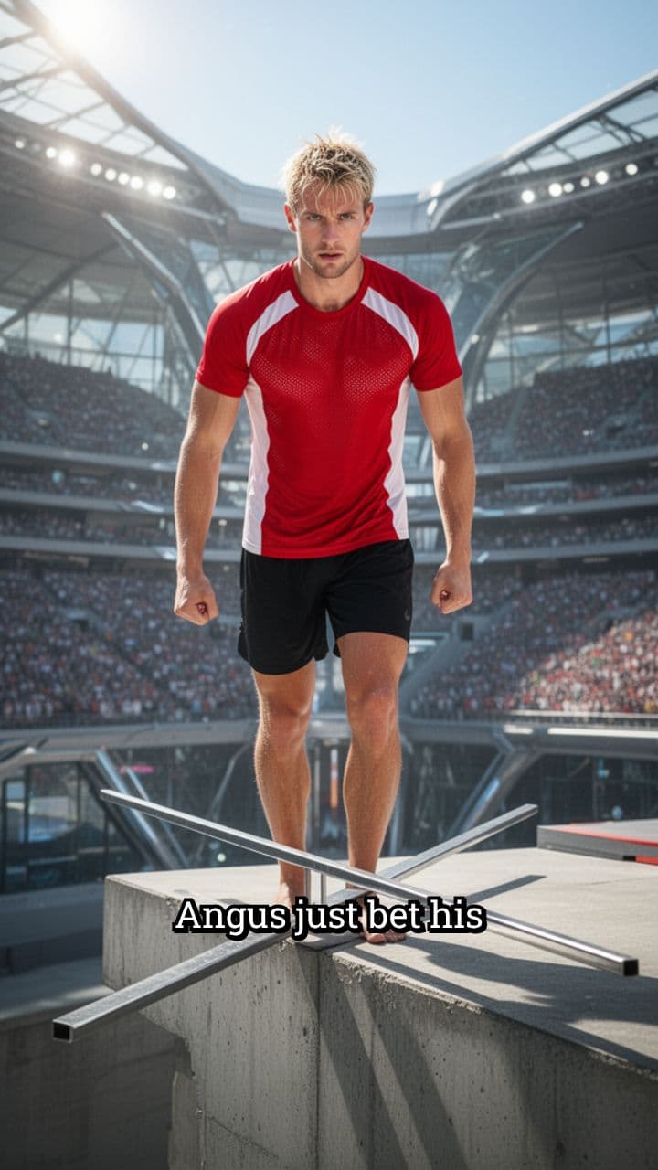 Angus Faces the Impossible Balance Beam