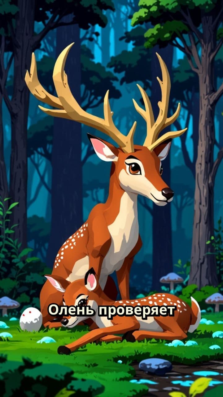 Олень и 99 ночей в лесу