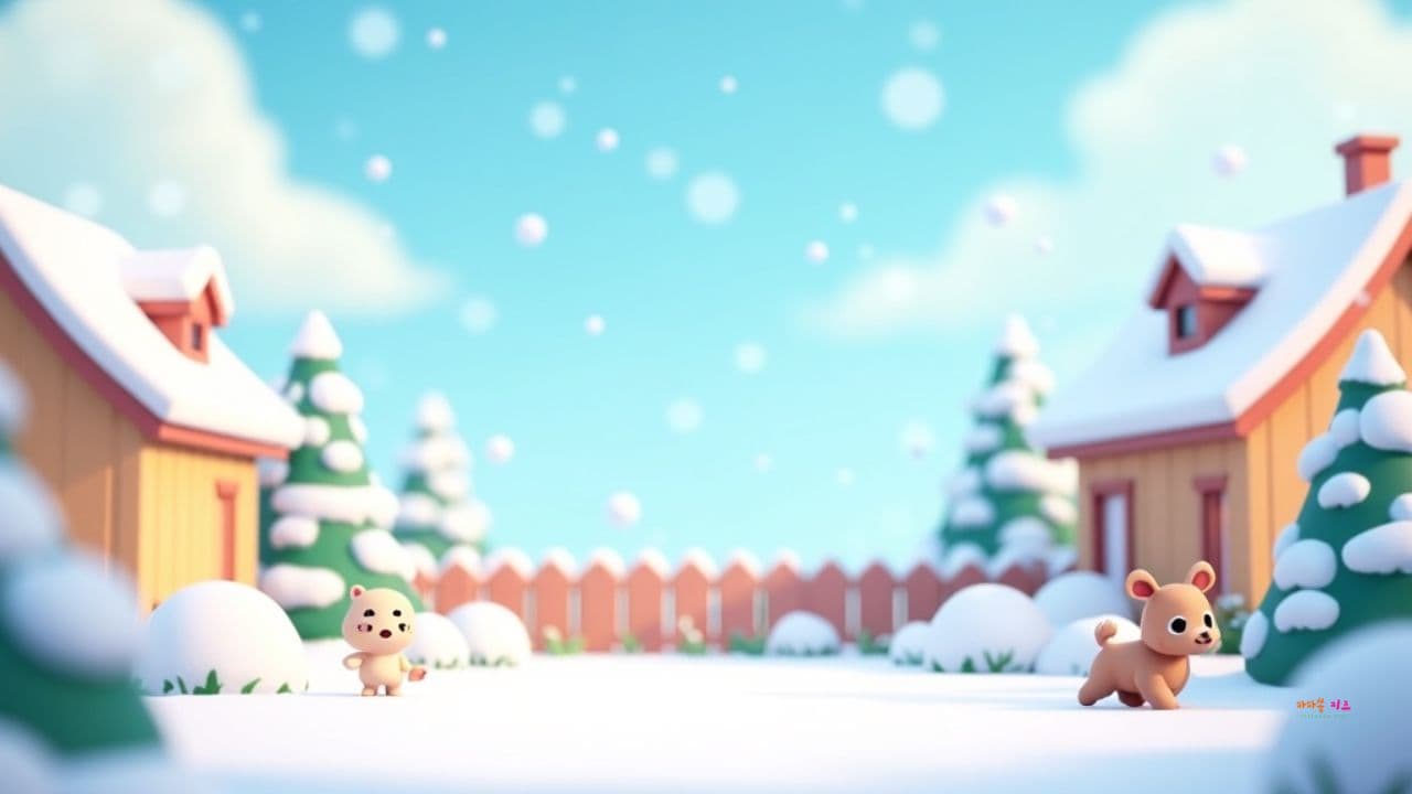 눈사람 만들기 노래