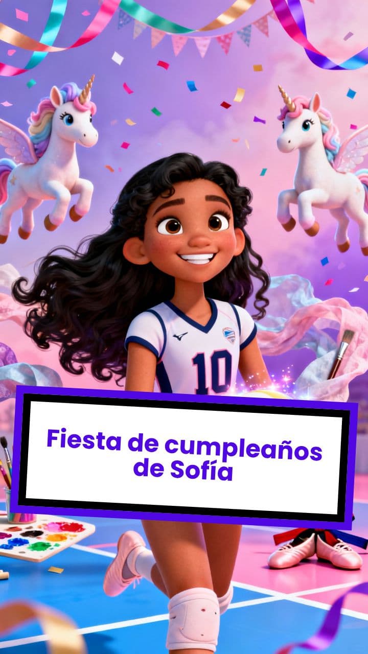 Fiesta de cumpleaños de Sofía