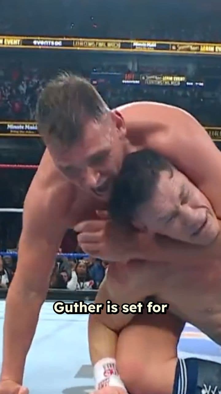 Guther to Appear on WWE Raw After Cena's Retirement