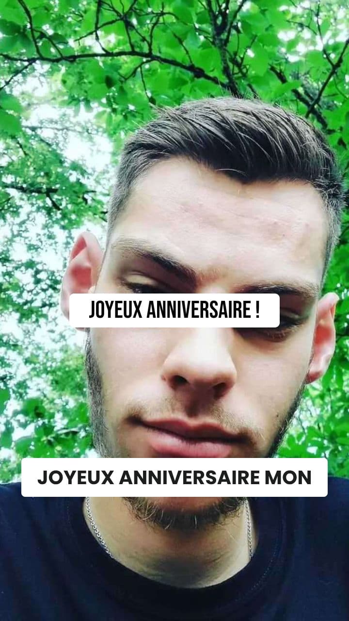 Joyeux Anniversaire Mon Petit Frère