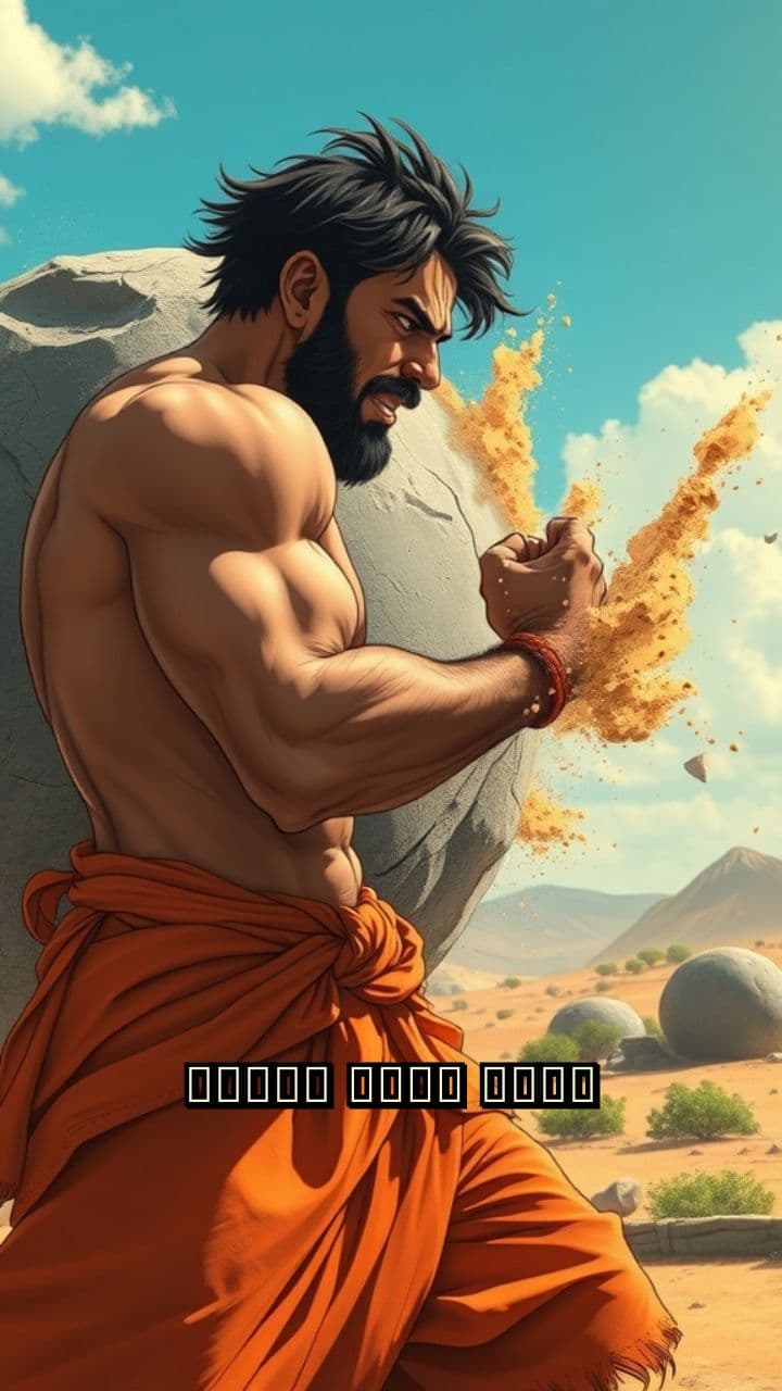 আজিতকের অস্বাভাবিক শক্তি ও বন্দিত্ব