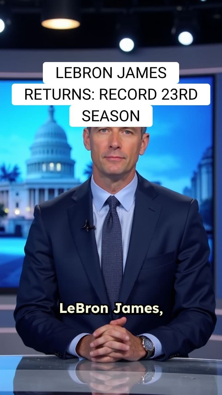 LeBron James' Record-Setting 23rd Season Debut