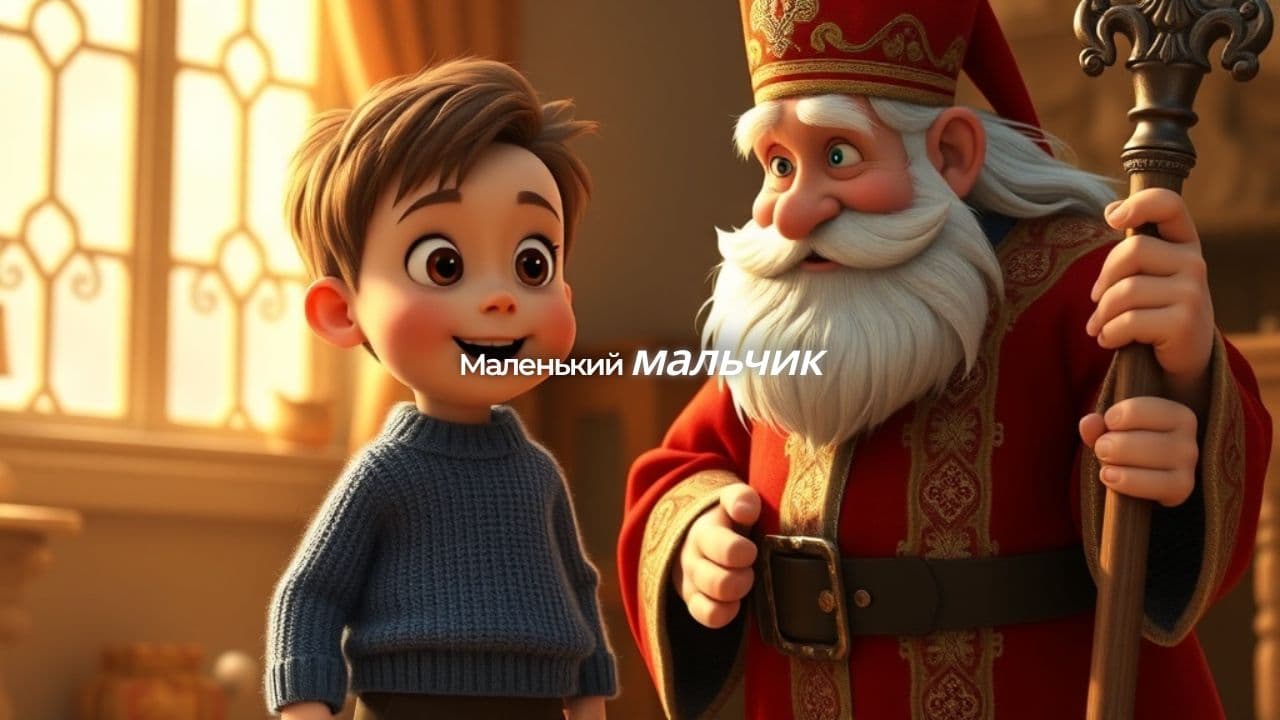 Мальчик и Святой Николай