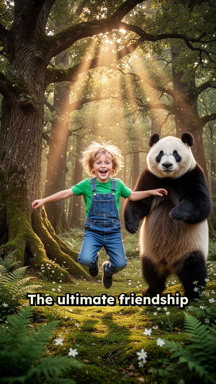 Dancing with a Giant Panda