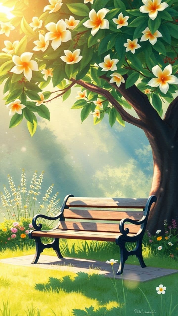 Cinta Diam di Bangku yang Sama