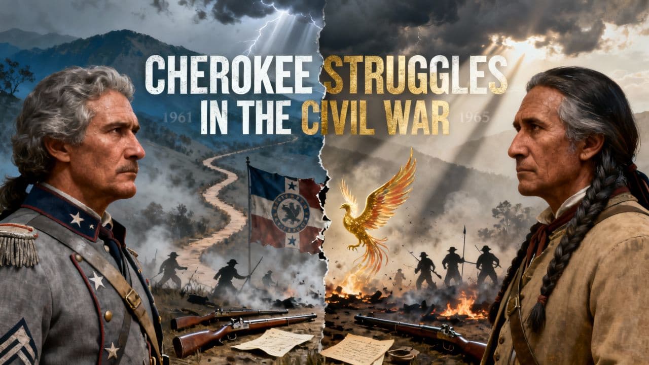 Cherokee Struggles in the Civil War