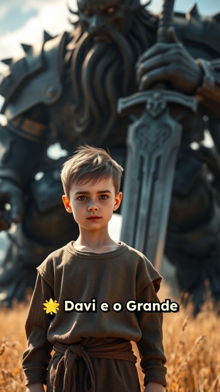 Davi e Golias: Coragem e Fé
