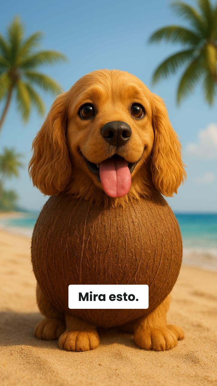 CocoPerro en la Playa Brainrot