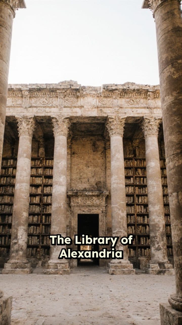 The Tragic Loss of the Library of Alexandria