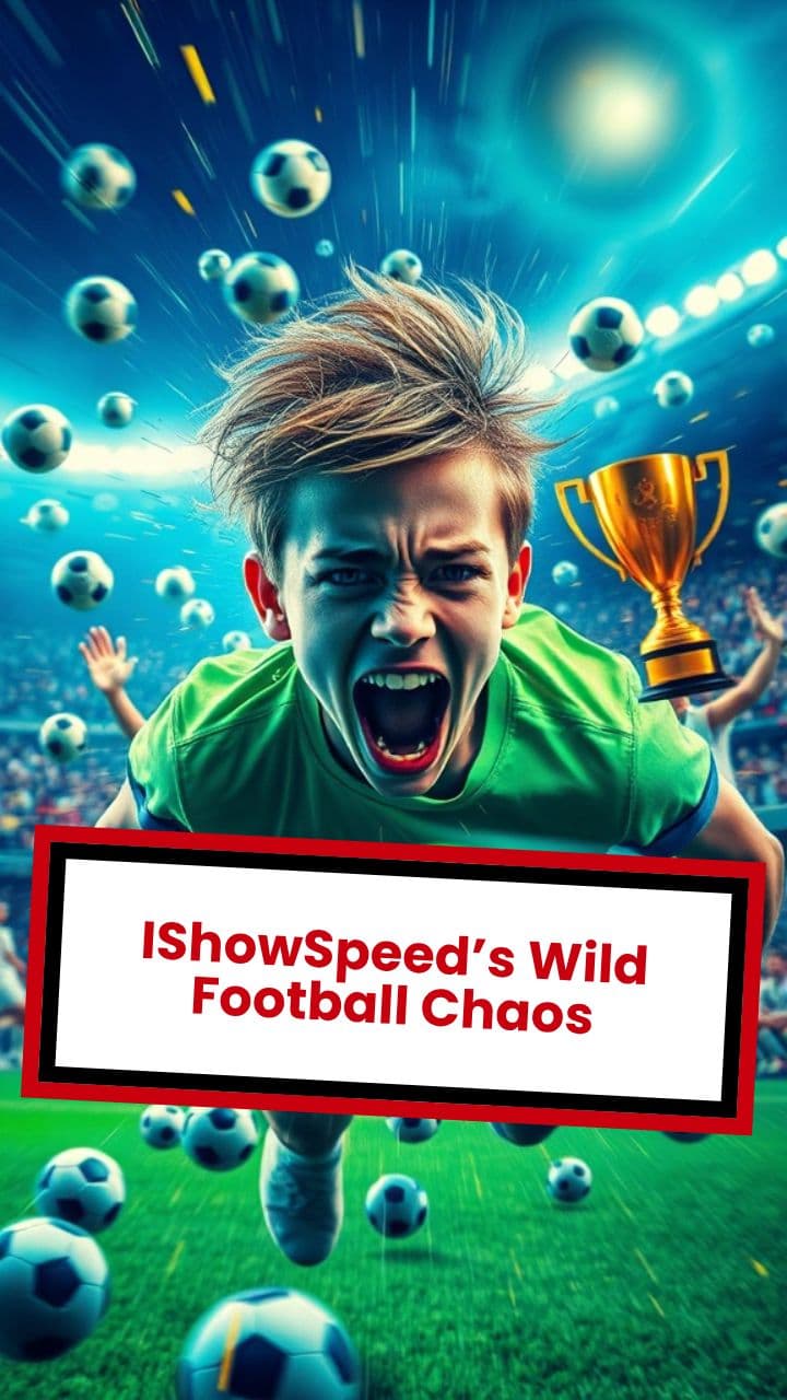 IShowSpeed’s Wild Football Chaos