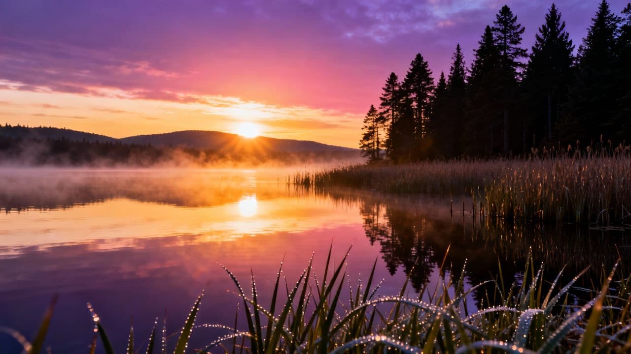 Blonde-Haired Sunrise