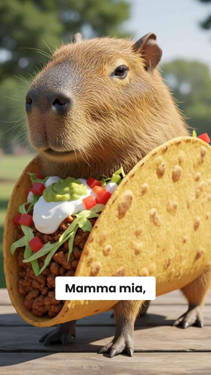 Capybara-Taco Brainrot