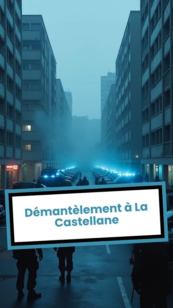 Démantèlement à La Castellane