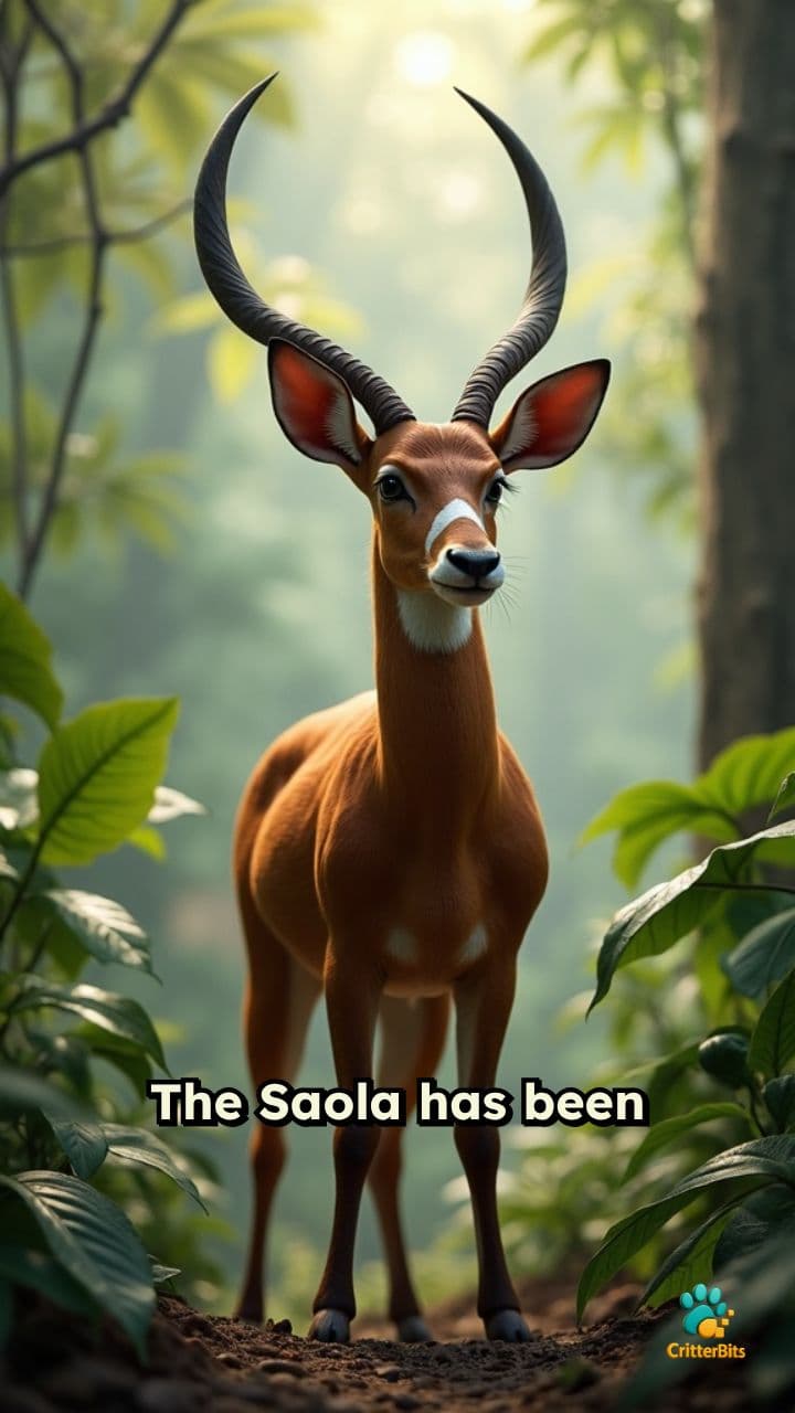 The Elusive Saola: Asia's Unicorn