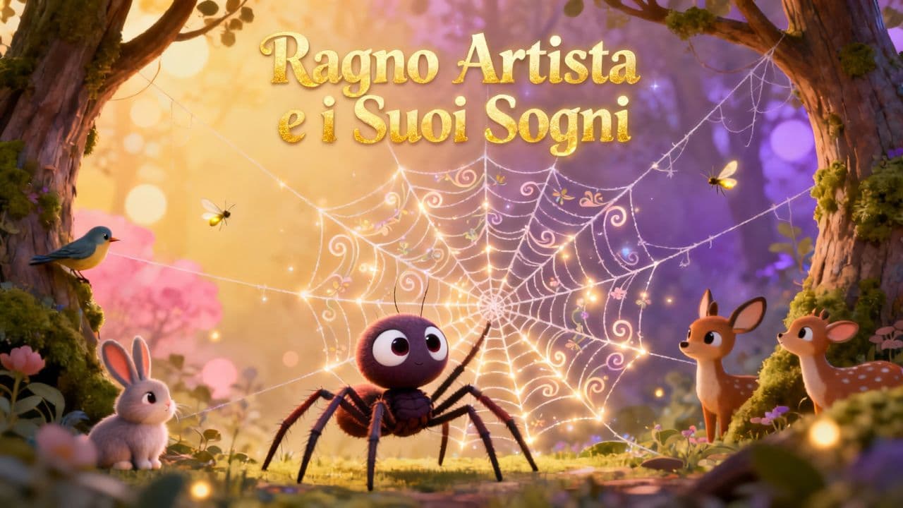 Ragno Artista e i Suoi Sogni