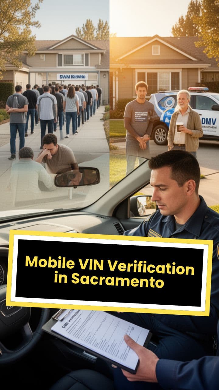 Mobile VIN Verification in Sacramento