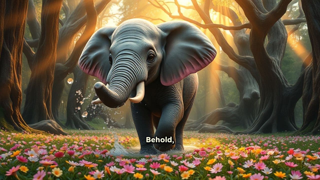 The Magical Baby Elephant