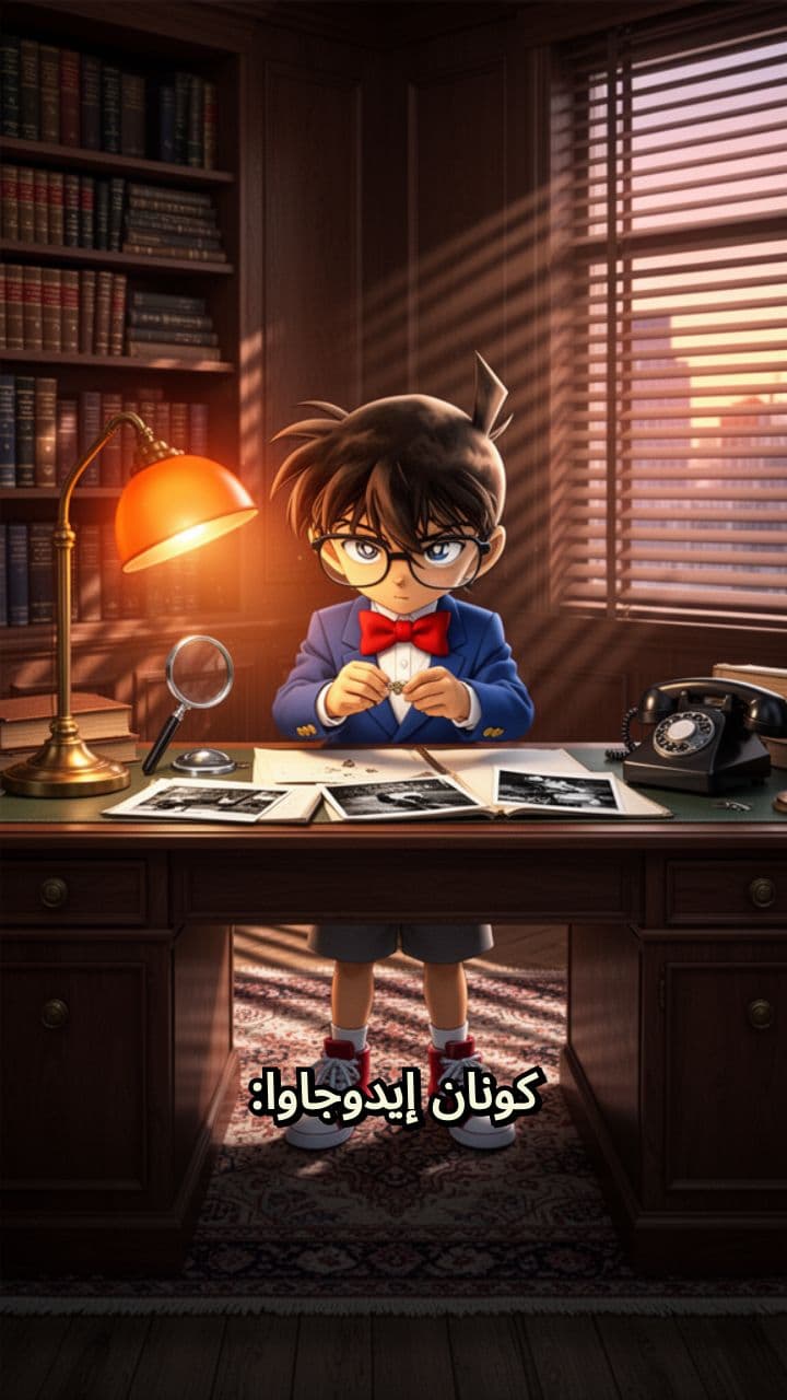 أصوات شخصيات المحقق كونان بالعربية