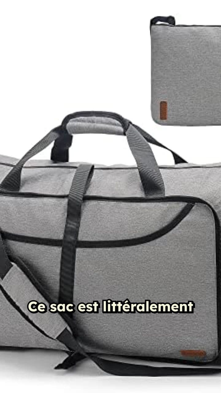Sac de voyage pliable et pratique