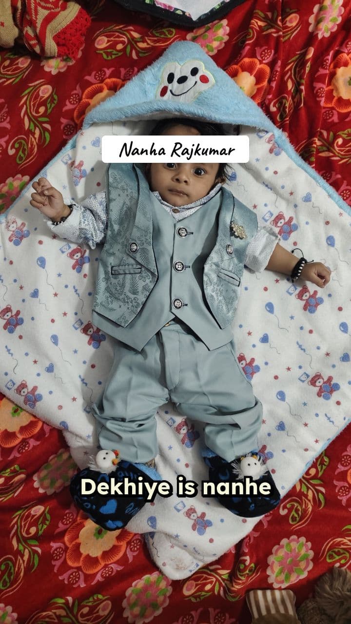 Cute Baby Prince AI Video