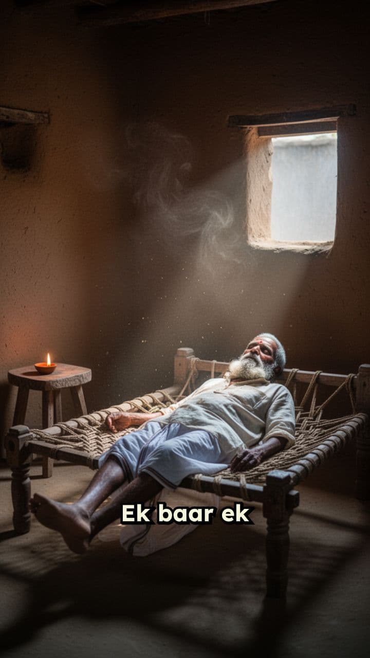 Aalasi Beta aur Chintit Kisan