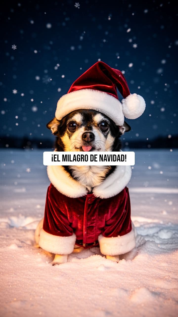El Milagro Navideño del Perrito
