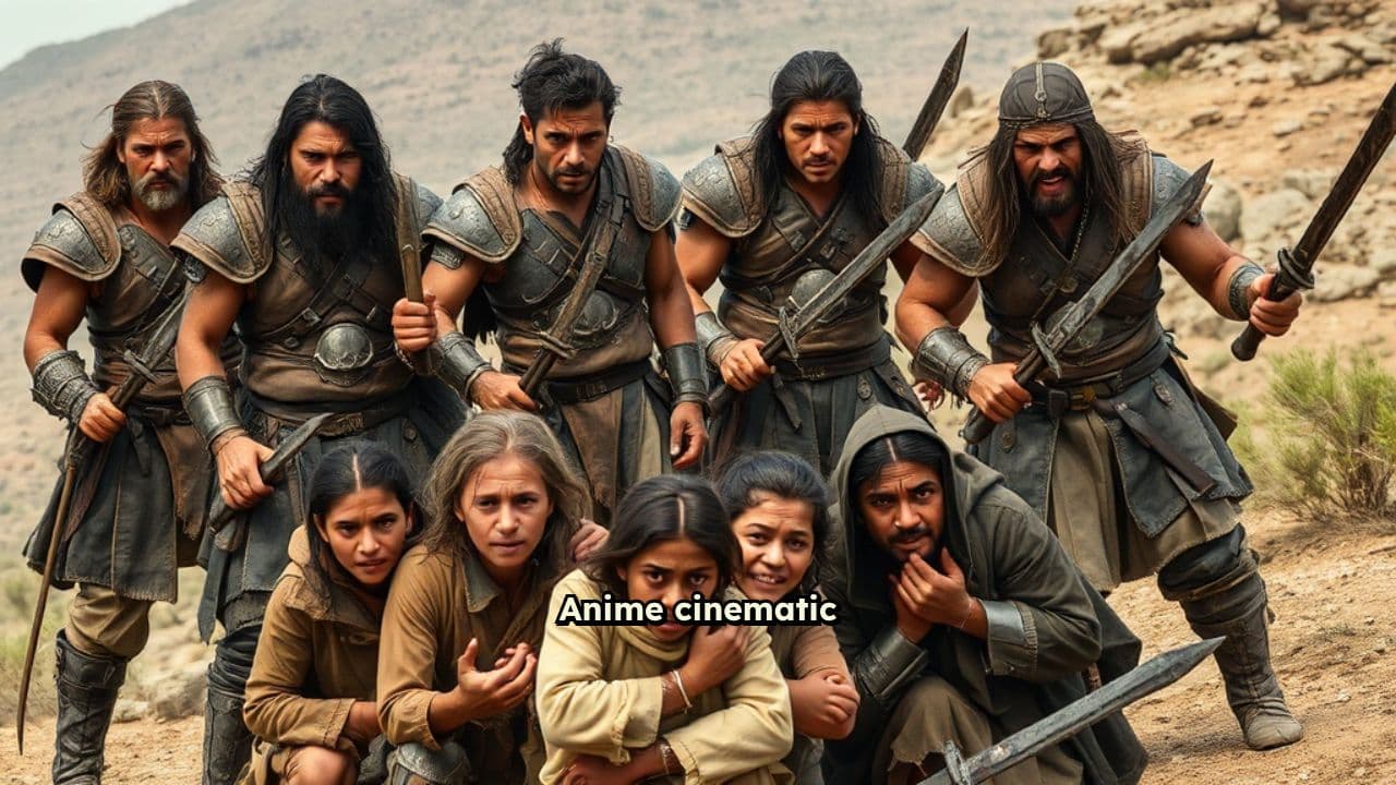 Rugged Bandits at Sunset