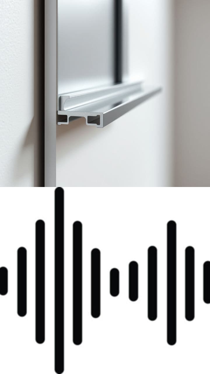 Монтаж профиля завершён