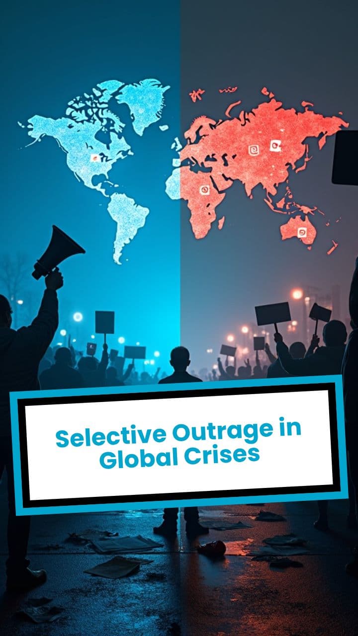 Selective Outrage in Global Crises