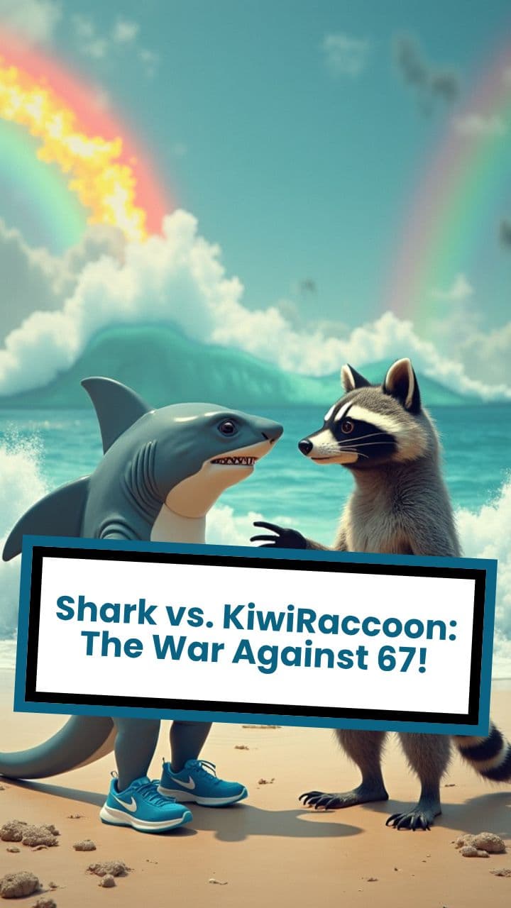 Shark vs. KiwiRaccoon: The War Against 67!