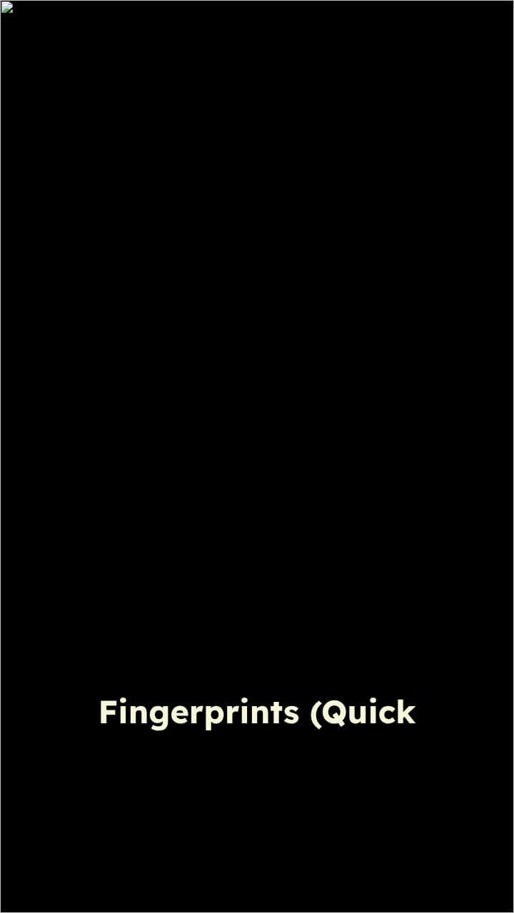 Fingerprint Basics and Classification