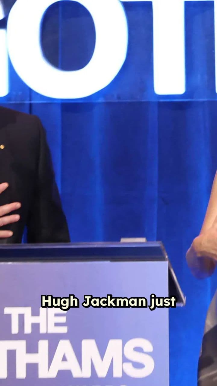 Hugh Jackman Trolls Ryan Reynolds at Award Speech