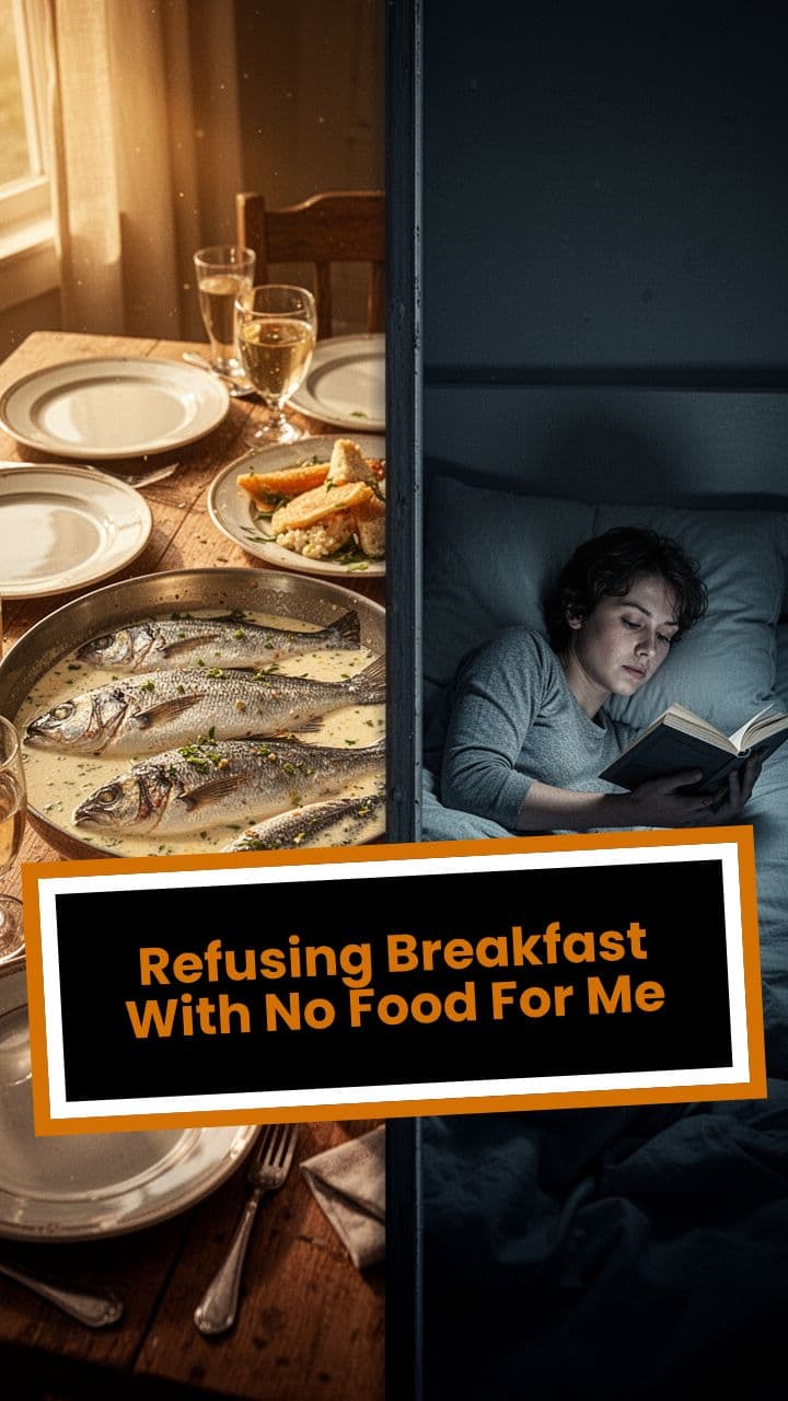Refusing Breakfast With No Food For Me