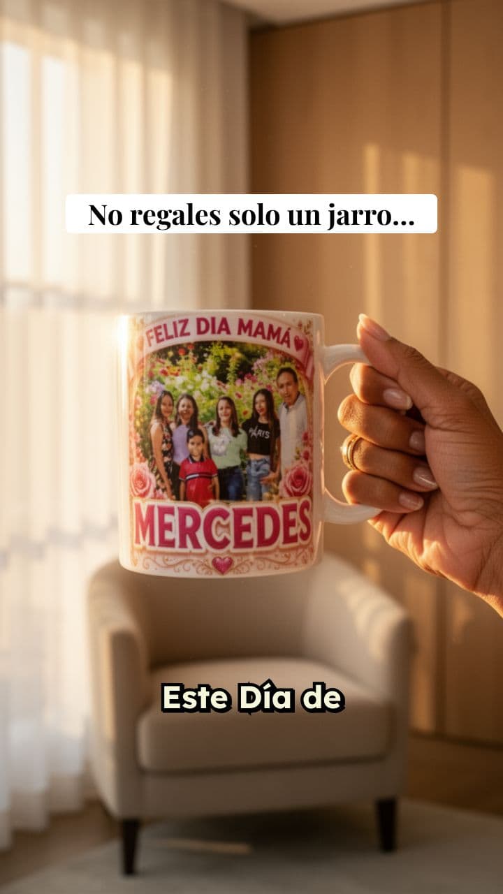Emprendimiento de Jarros Sublimados - Día de la Madre