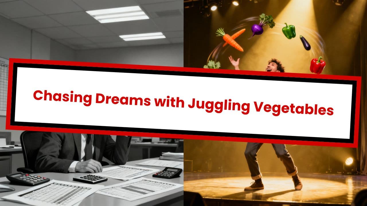 Chasing Dreams with Juggling Vegetables