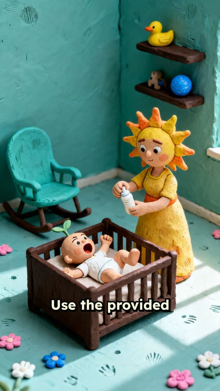 Mama Sun Comforts Crying Leavy