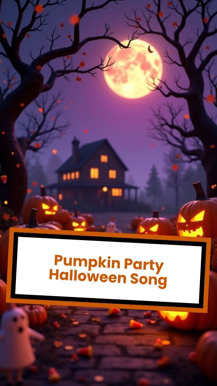 Pumpkin Party Halloween Song