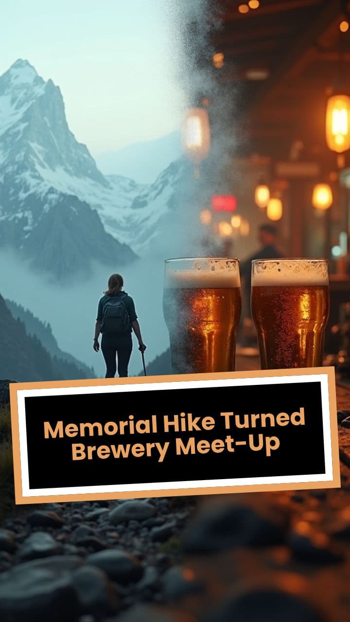 Memorial Hike Turned Brewery Meet-Up