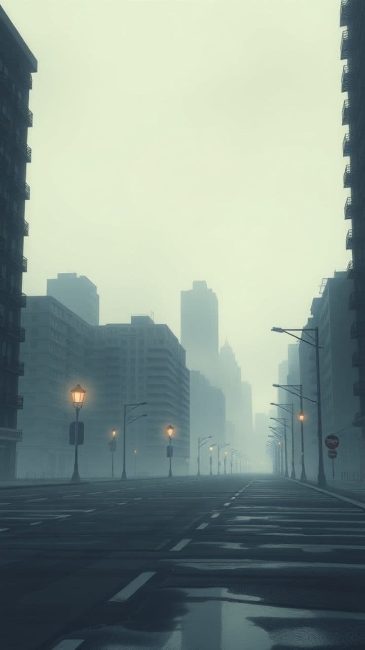 Verloren in einer grauen Welt