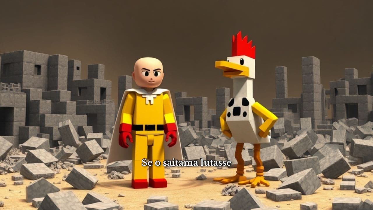 Saitama vs Pica-Pau: Quem Vence?